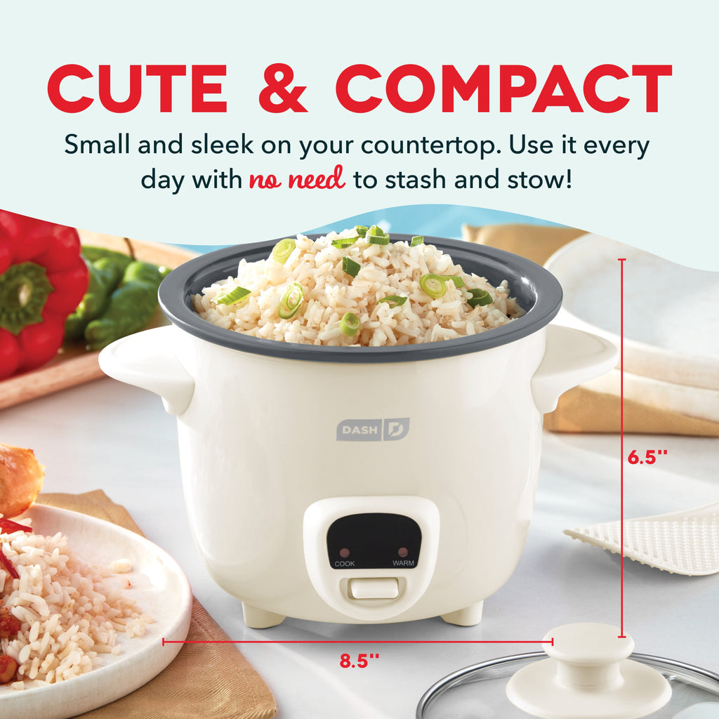 Mini Rice Cooker with Keep Warm